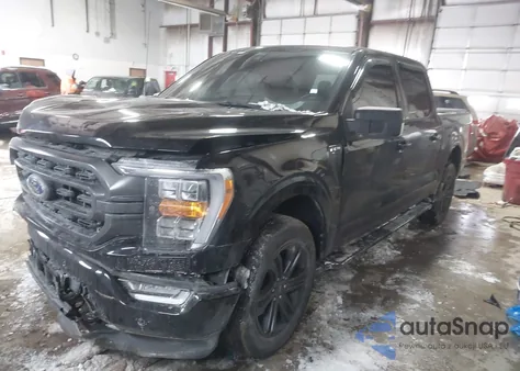 2022 Ford F-150 Xlt from USA, damaged, VIN 1FTEW1EP5NKD88452